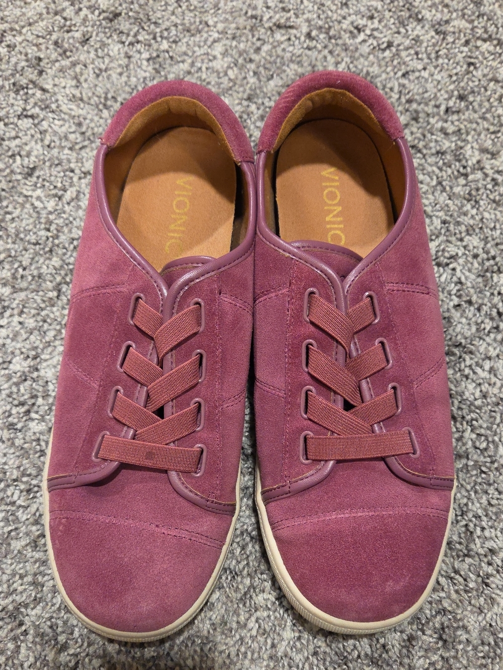 Vionic Magenta Slip on Sneakers Size 8